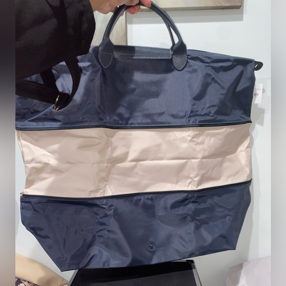 Longchamp Large Le Pliage Recycled Canvas Tote Bag - Picture 15 of 15